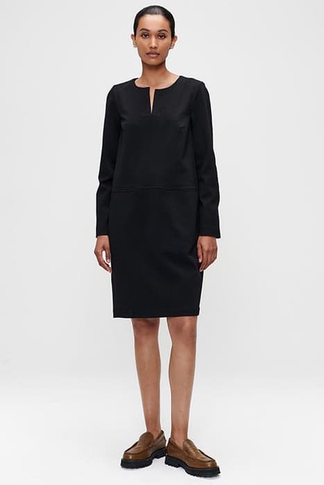 CAROL PUNTO SHIFT DRESS BLACK by TRVL DRSS