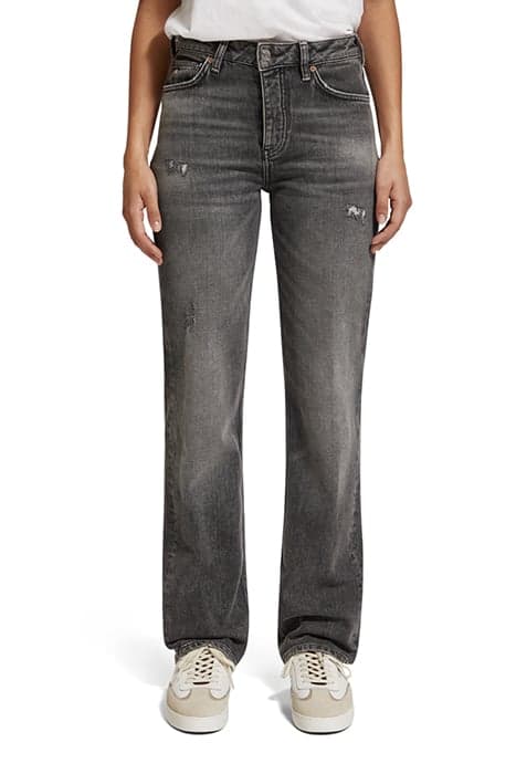 THE SKY PLUS HIGH RISE STRAIGHT JEANS – TRUE NORTH LIGHT by Scotch & Soda