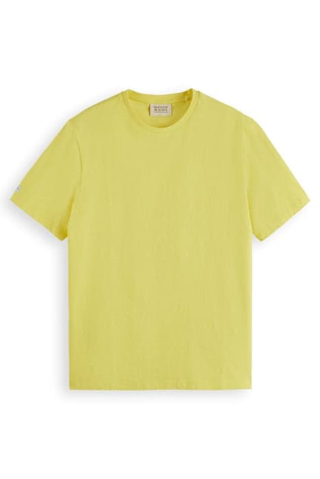 COTTON LINEN T-SHIRT LIME TONIC by Scotch & Soda