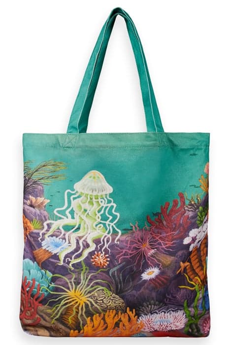 CANVAS TOTE BAG WITH PRINT SEANERY by Scotch & Soda