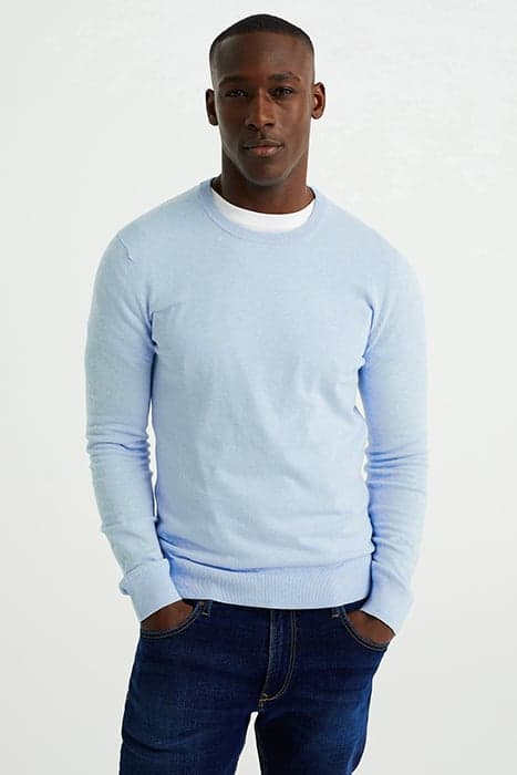 PULLOVER LIGHT BLUE by WE Fashion