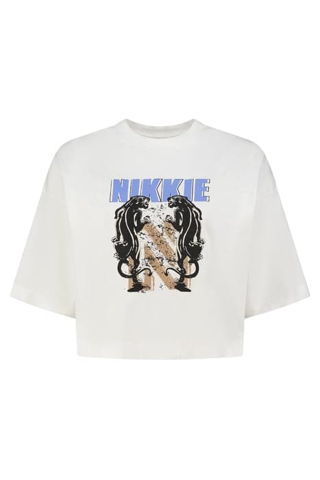 NIKKIE PANTHER T-SHIRT STAR WHITE by NIKKIE