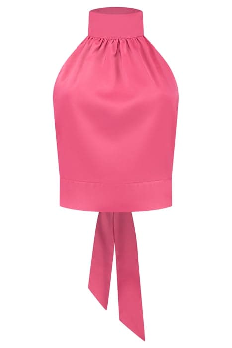 LOREN SATIN TOP CANDY PINK by NIKKIE