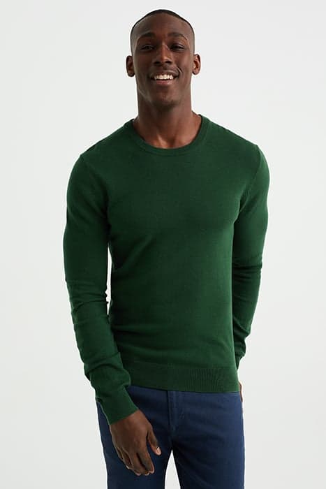 PULLOVER LIGHT GREEN by WE Fashion