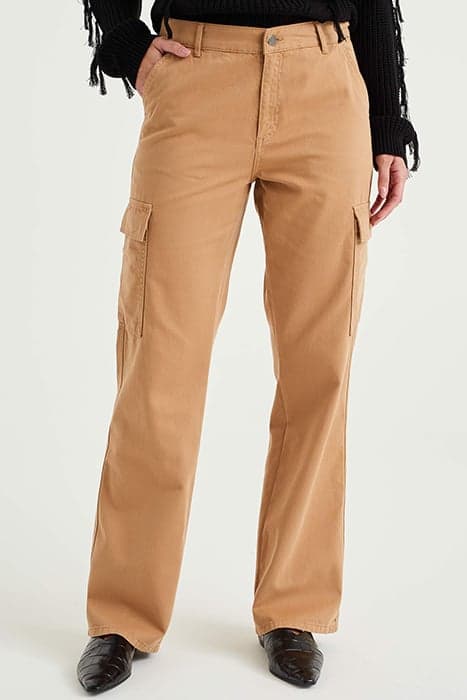 CARGO PANTS BEIGE by WE Fashion