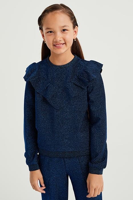 SWEATER DARK BLUE by WE Fashion