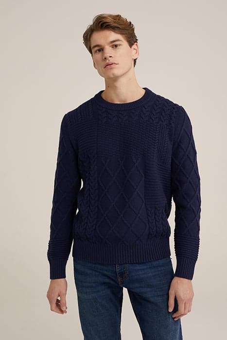 PULLOVER DARK BLUE by WE Fashion