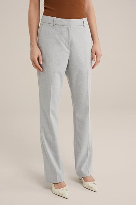 TROUSER LIGHT GREY by WE Fashion