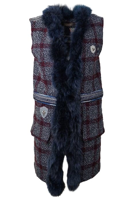 GILET TWEED BLUE by Mucho Gusto