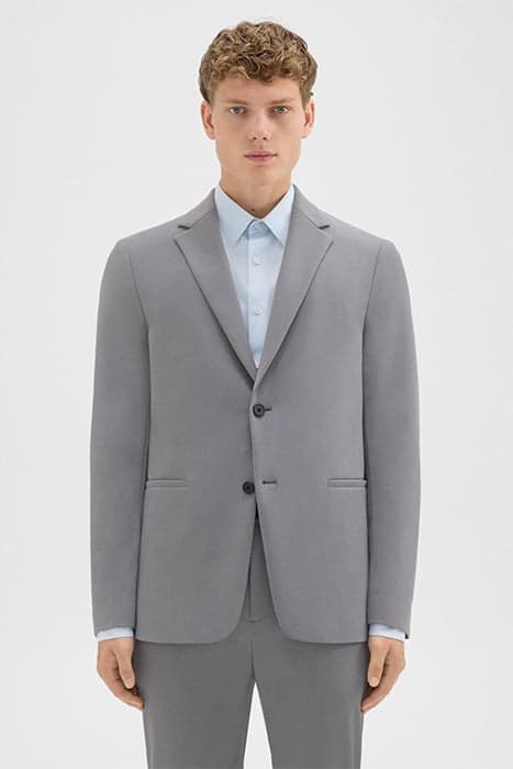 CLINTON BLAZER IN PRECISION PONTE STONE by THEORY