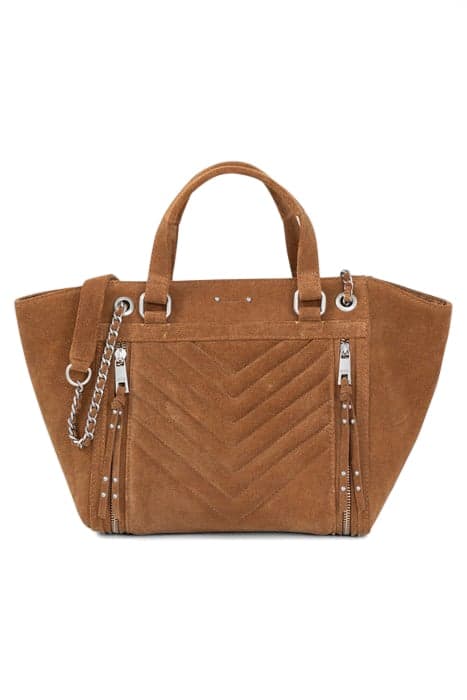 SAND SUEDE MEDIUM 1440 TOTE BAG BEIGE by IKKS