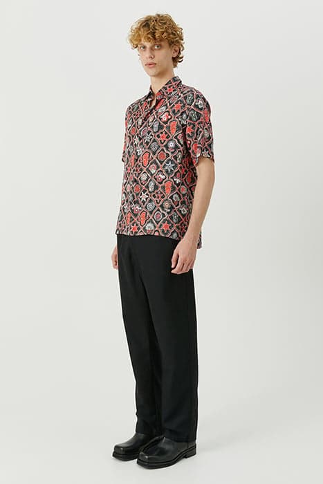 JODIE SHIRT BLACK AOP by Soulland