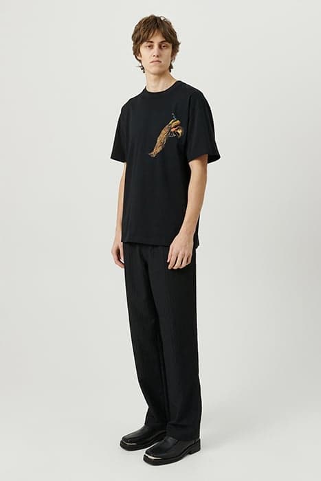 KAI PEACOCK T-SHIRT BLACK by Soulland