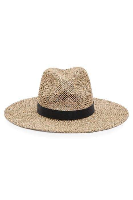 SUVI STRAW FEDORA NATURAL by AllSaints