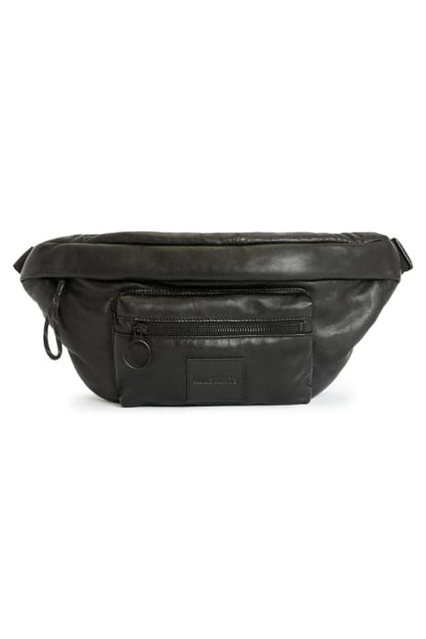 RONIN LTHR BUMBAG BLACK by AllSaints