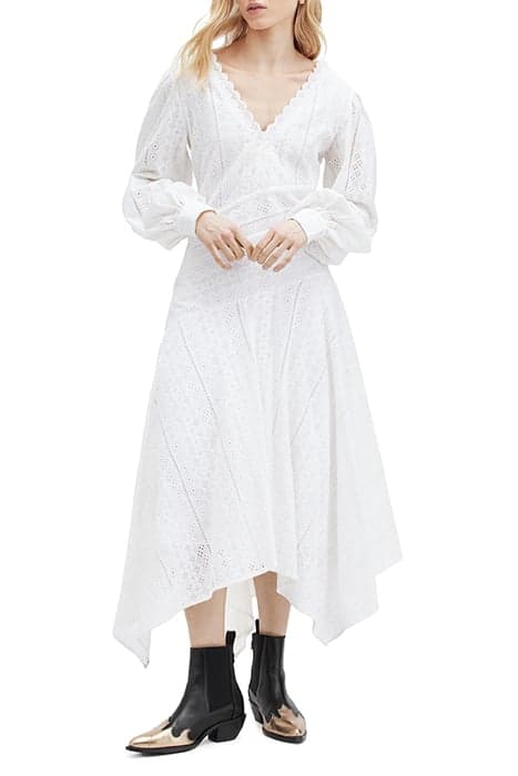 AVIANA BRODERIE DRES OFF WHITE by AllSaints