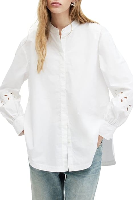 MARCIE VAL SHIRT WHITE by AllSaints