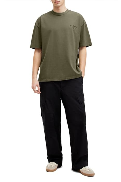 XANDER SS CREW FLEUR GREEN by AllSaints