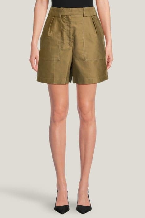 KNEE LENGTH SHORTS BEIGE by Sandro