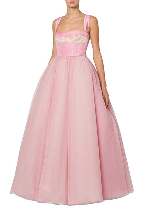 DECONSTRUCTED COUTURE TULLE DRESS PINK by Moschino