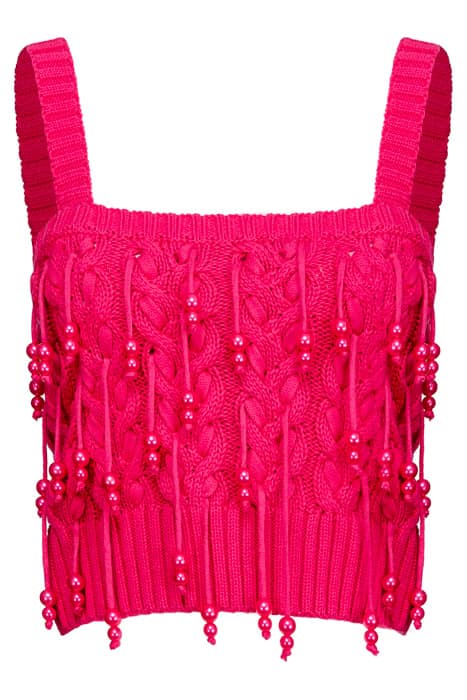 POTASSIO TOP MIX TRECCE E FETTUCCE RASPBERRY RED by PINKO