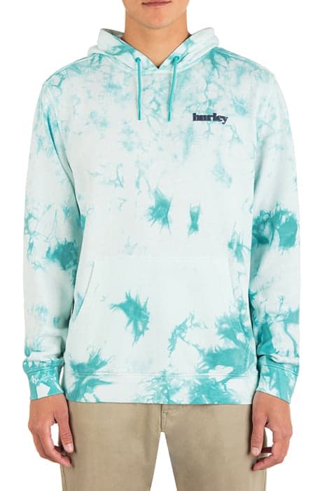 LOWERS LIGHTENING TIEDYE FLC PO HOODIE WVE RNER by Hurley