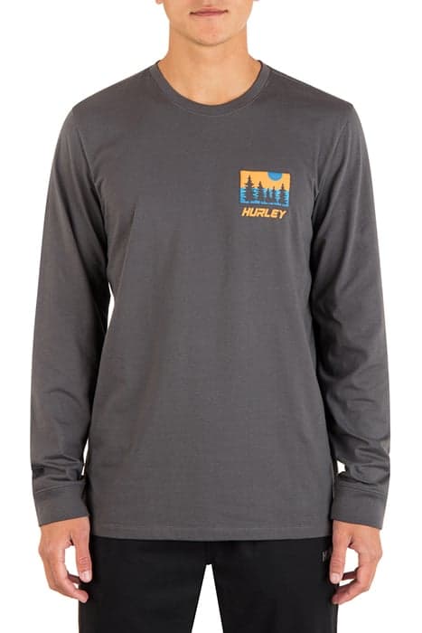 EVERYDAY EXPLORE EVERGREEN LONG SLEEVE ION GREY by Hurley