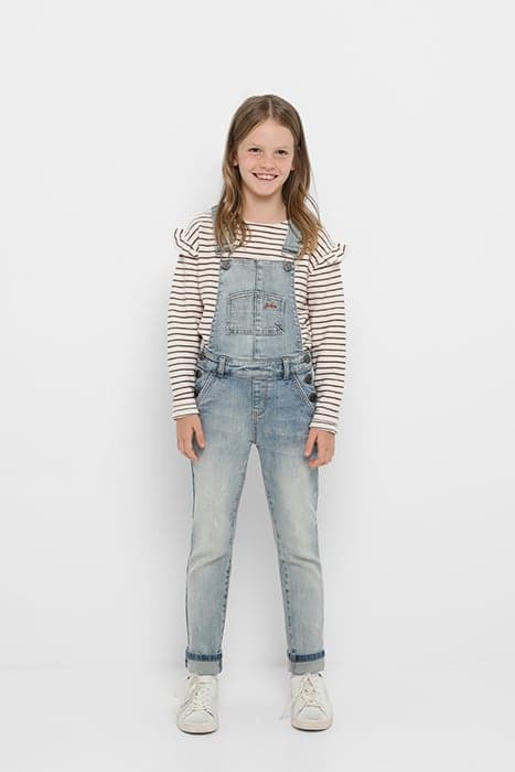 NOS DENIM DUNGAREE GIRLS LIGHT DENIM by Scalpers