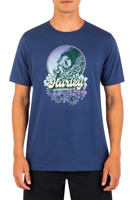 EVD POSTERED UP SHORT SLEEVE ABYSS by Hurley