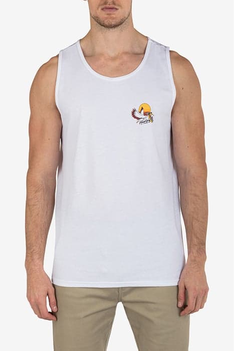 EVD BEER RUN TANK WHITE by Hurley