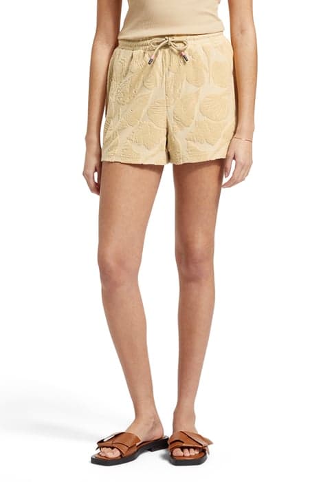 JACQUARD TOWELING SHORTS MOCCA by Scotch & Soda