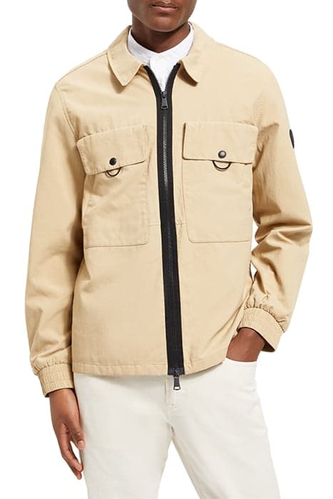 ZIPPED UTILITY JACKET SEASTONE by Scotch & Soda