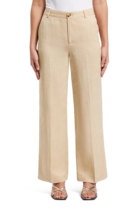 EDIE - HIGH RISE WIDE LEG TROUSERS MOCCA by Scotch & Soda