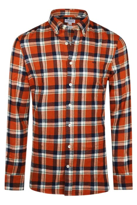 BIG FLANNEL Y/D CHECK SHIRT WINTER ORANGE by McGregor