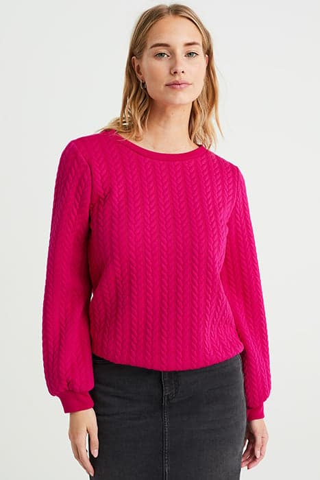 SWEATER FUCHSIA by WE Fashion