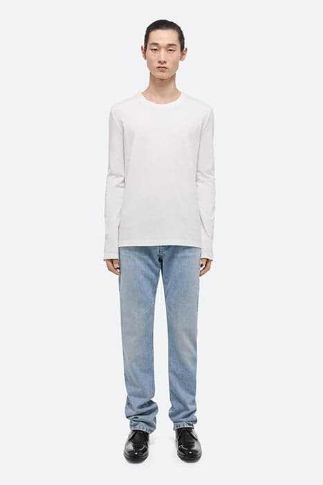 SB LS TEE COTTON WHITE by Helmut Lang