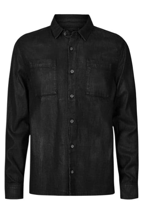 COLE REGULAR FIT L/S SHIRT BLACK by John Varvatos