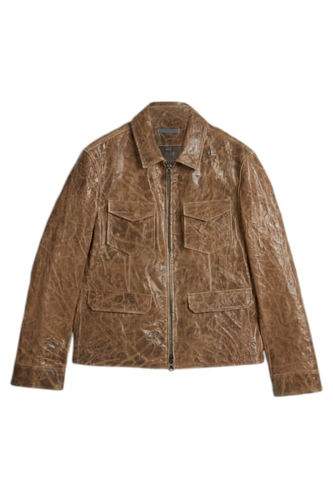 ZIP CLOSURE JACKET WITH MULTI FLAP POCKE CAPER by John Varvatos