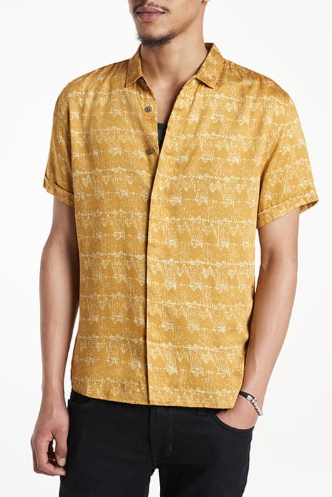 LOREN SLIM FIT SS SPORT SHIRT CONCEALED HONEYSUCKLE by John Varvatos