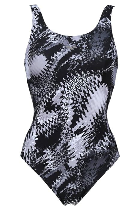 W ZORA U BACK ONE PIECE C-CUP BLACK MULTI by Arena