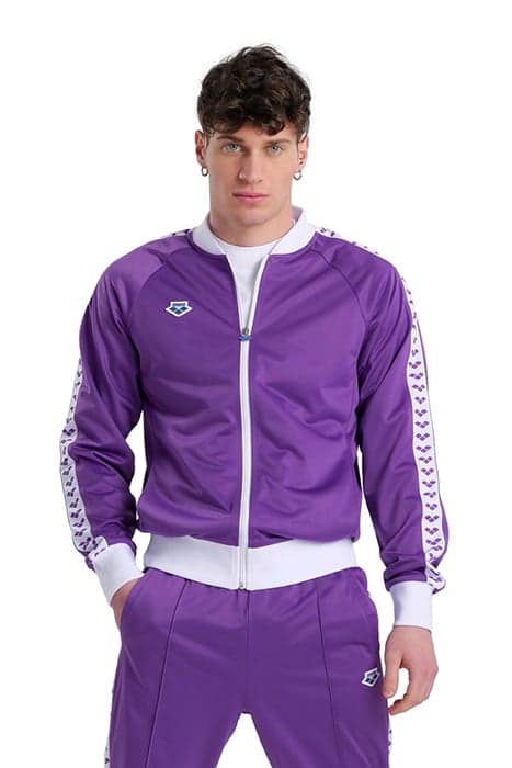 M RELAX IV TEAM JACKET TEAM PURPLE-WHITE-TEAM PUR by Arena