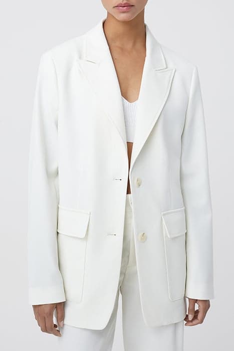 BLAZER WITH PATCH POCKETS IVORY by Closed