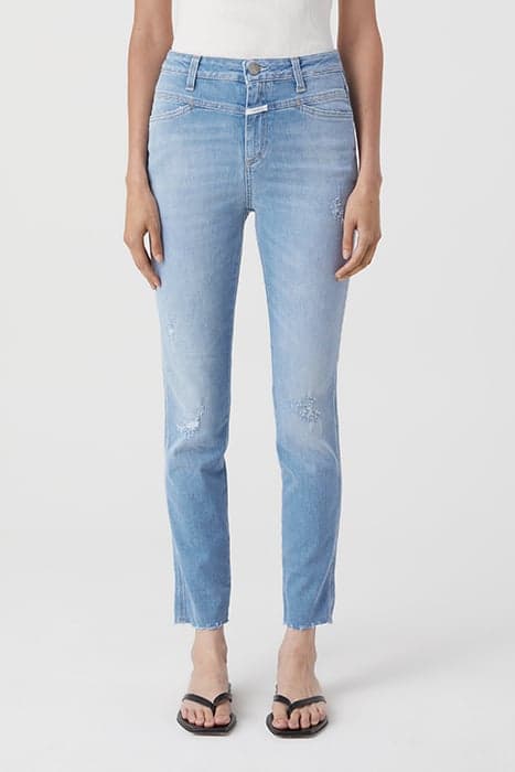 SKINNY PUSHER JEANS MID BLUE by Closed