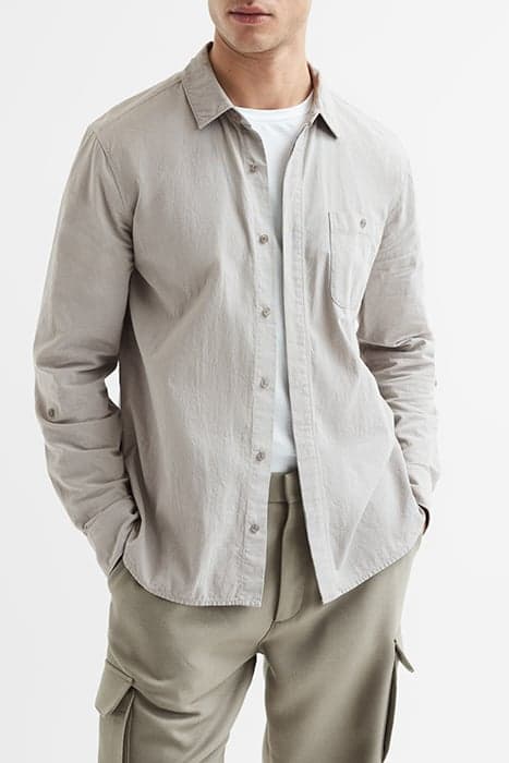 GREGORY-LS SHIRT WEATHERED STONE by Reiss