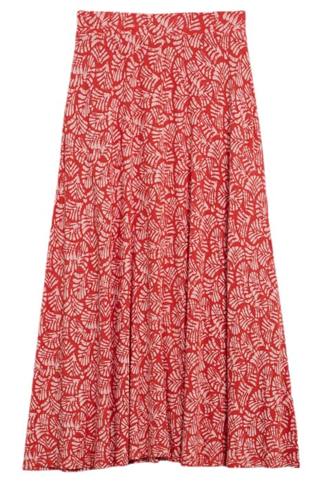 JADA ECO VERO MAXI SKIRT RED PRINT by White Stuff