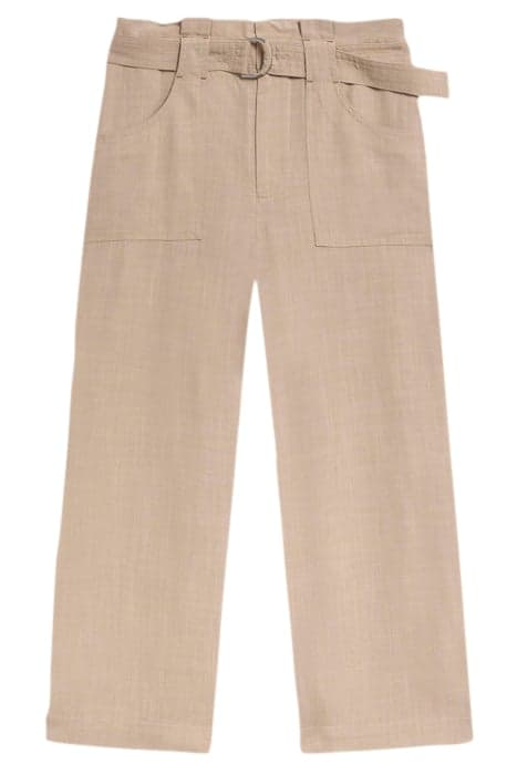 TEAKIE TENCEL LINEN TROUSER LIGHT NATURAL by White Stuff