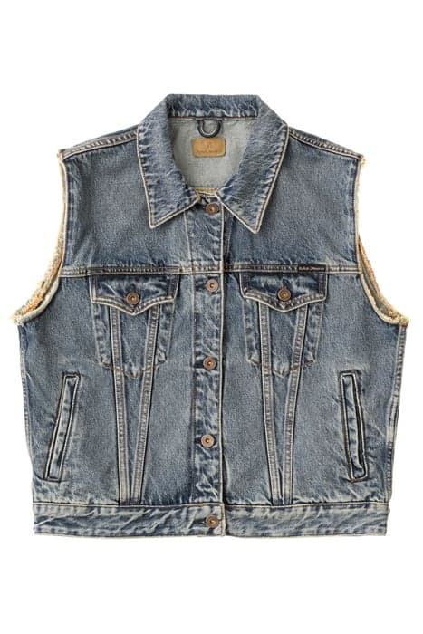 ANNA DENIM VEST LIGHT VINTAGE by Nudie Jeans Co