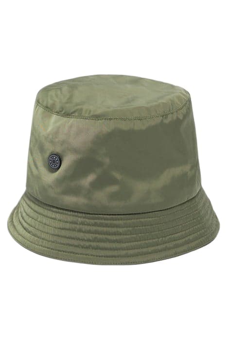 MILITARY GREEN NYLON BUCKET HAT by Bimba y Lola