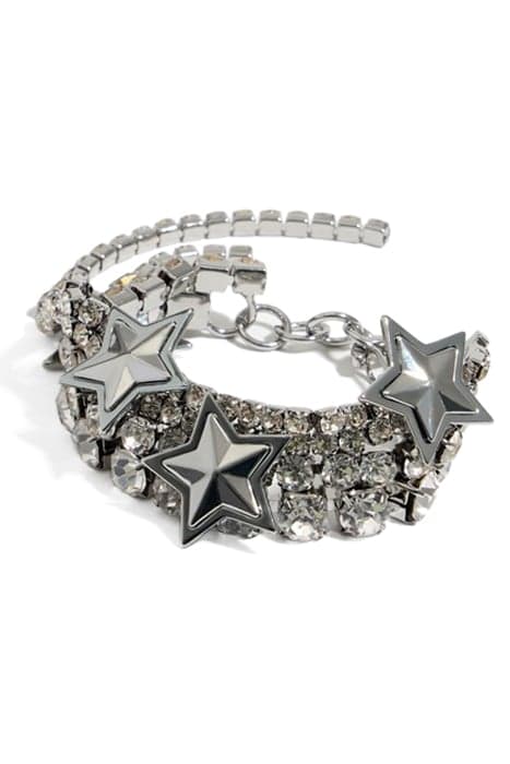 SILVER STARS AND CRYSTALS BRACELET by Bimba y Lola