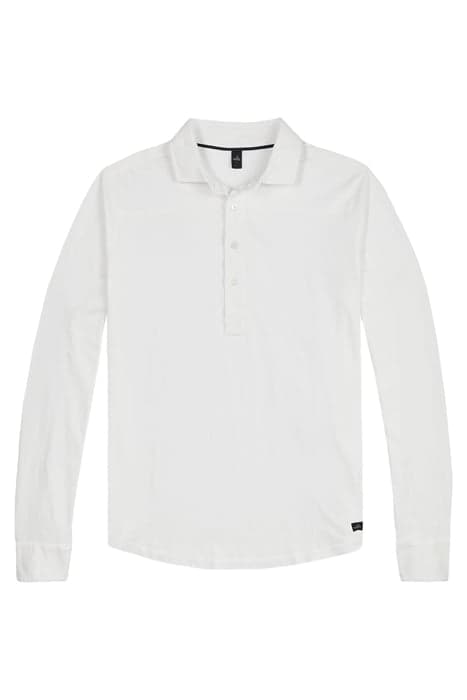 NORTON | TAILORED JERSEY POLOSHIRT OFF WHITE by WAHTS